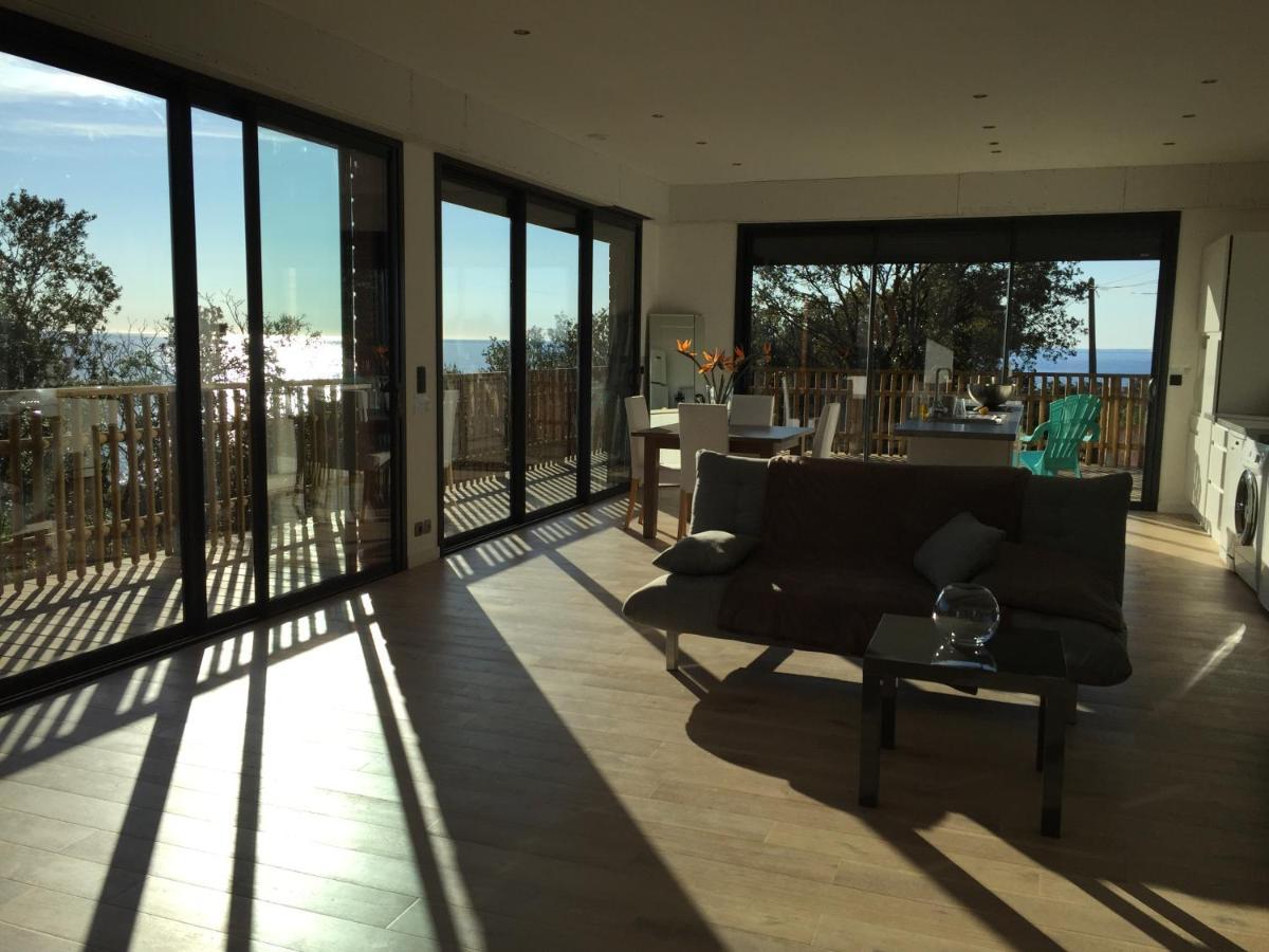 Villa L'Alpana En Bois Vue Mer A 180 Degres Сарі-Соленцара Екстер'єр фото