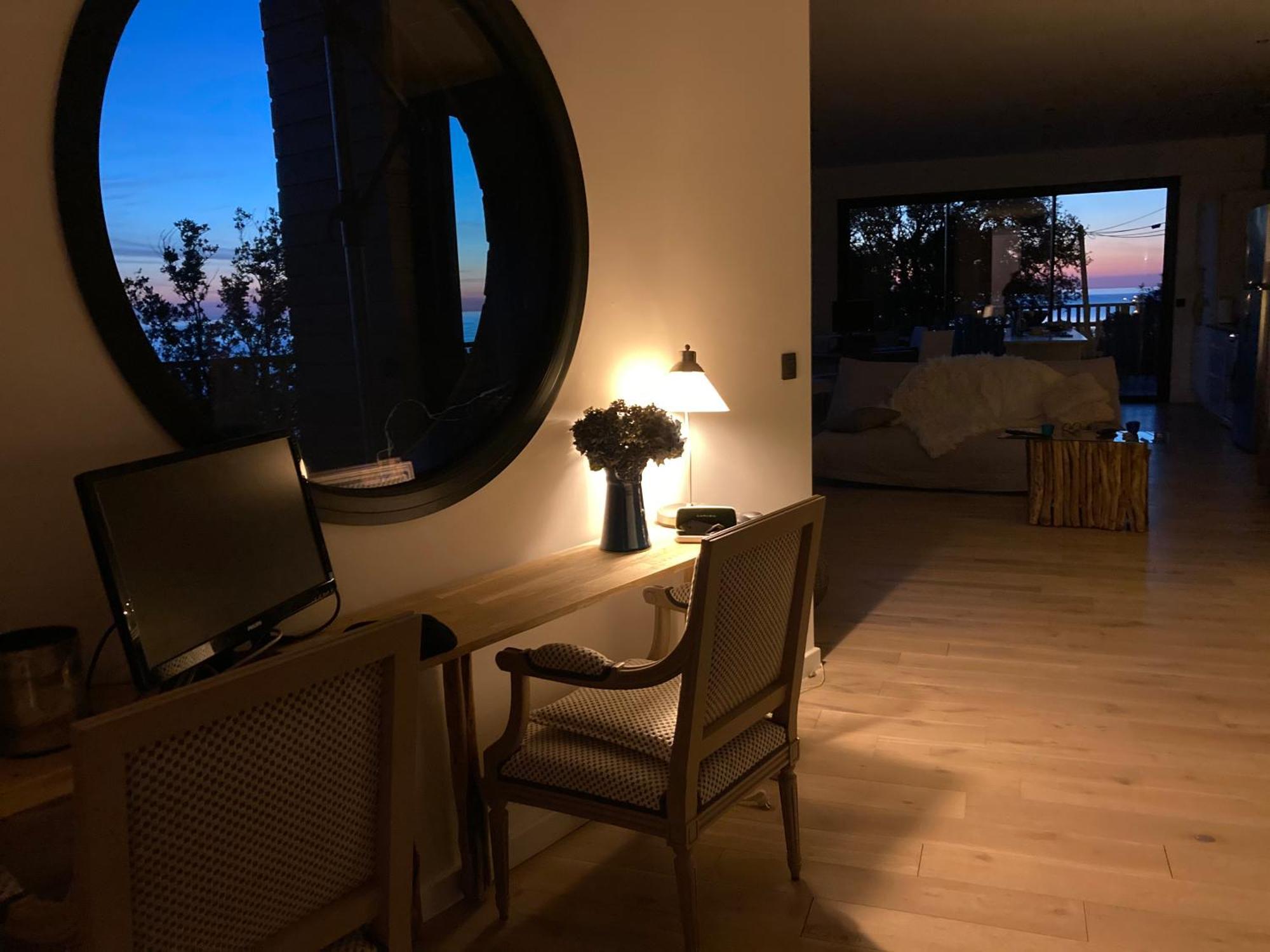 Villa L'Alpana En Bois Vue Mer A 180 Degres Сарі-Соленцара Екстер'єр фото