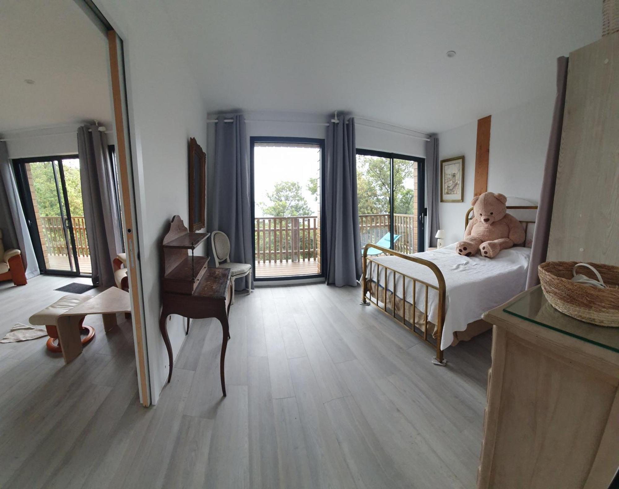 Villa L'Alpana En Bois Vue Mer A 180 Degres Сарі-Соленцара Екстер'єр фото