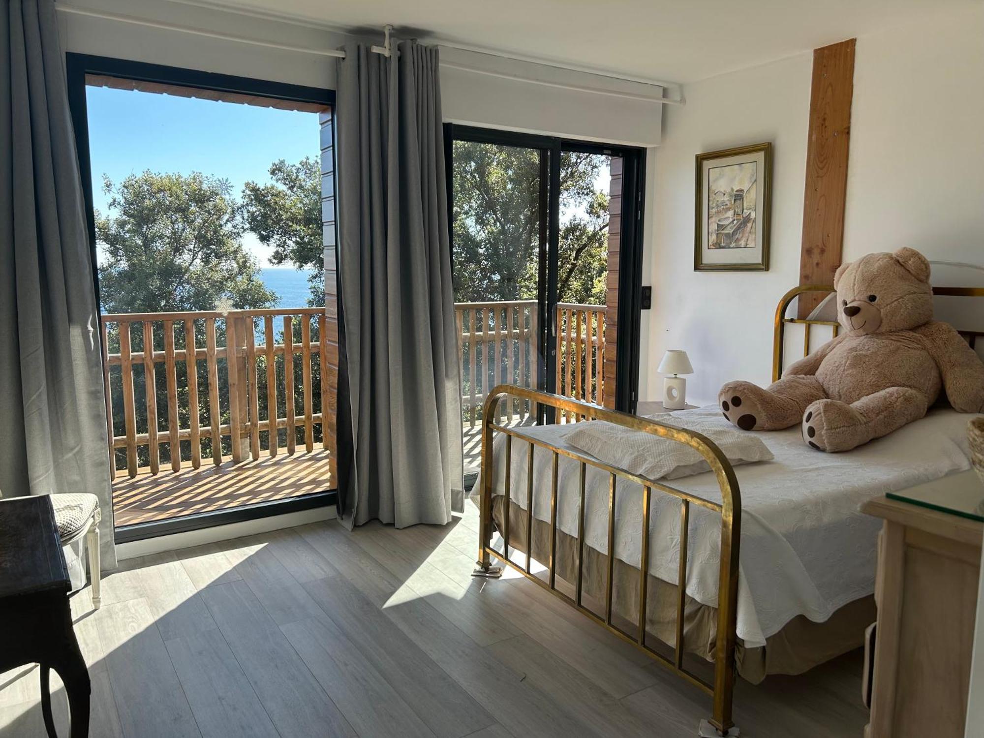 Villa L'Alpana En Bois Vue Mer A 180 Degres Сарі-Соленцара Екстер'єр фото